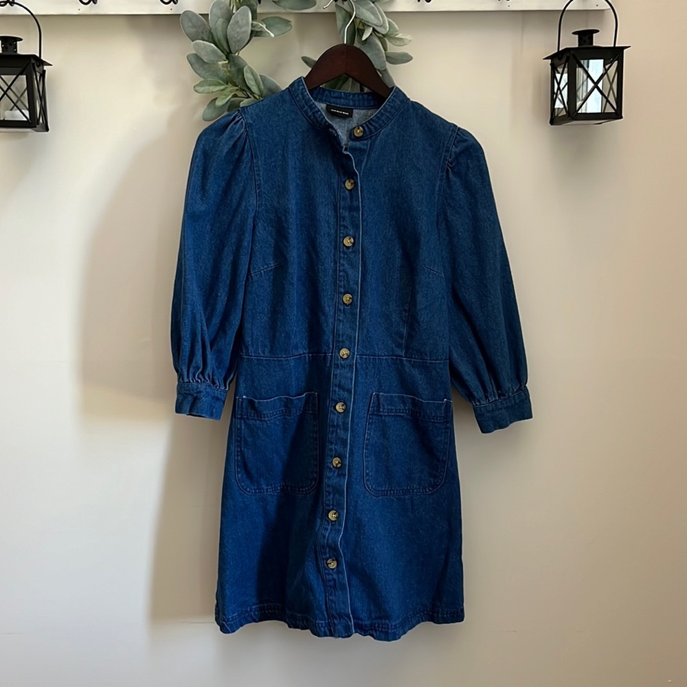 Denim dress